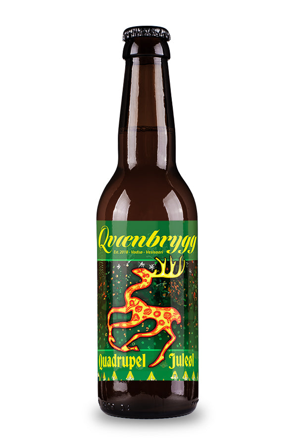 Qvænbrygg Quadrupel Juleøl Christmas Beer