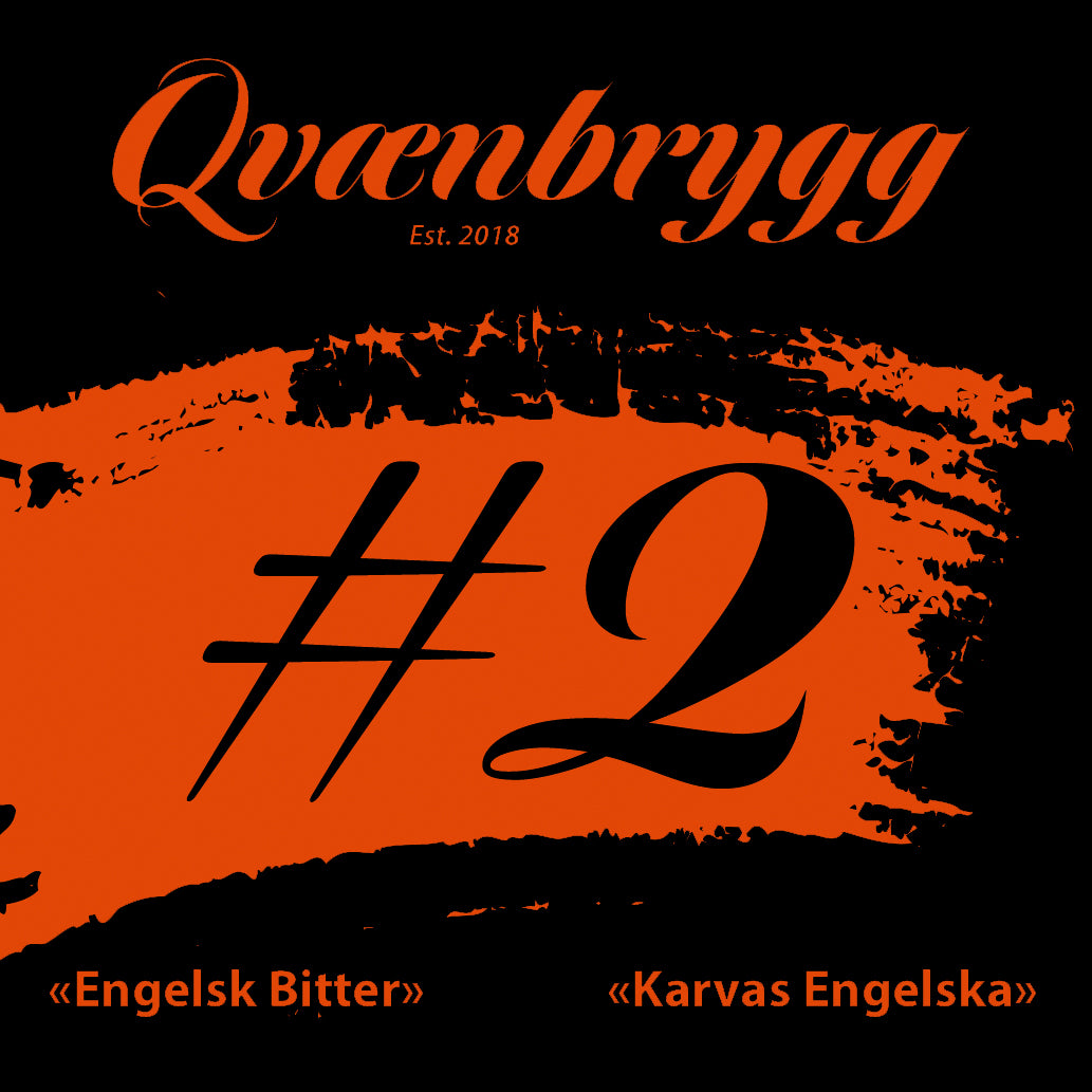 Qvænbrygg Label #2 Engelsk Bitter