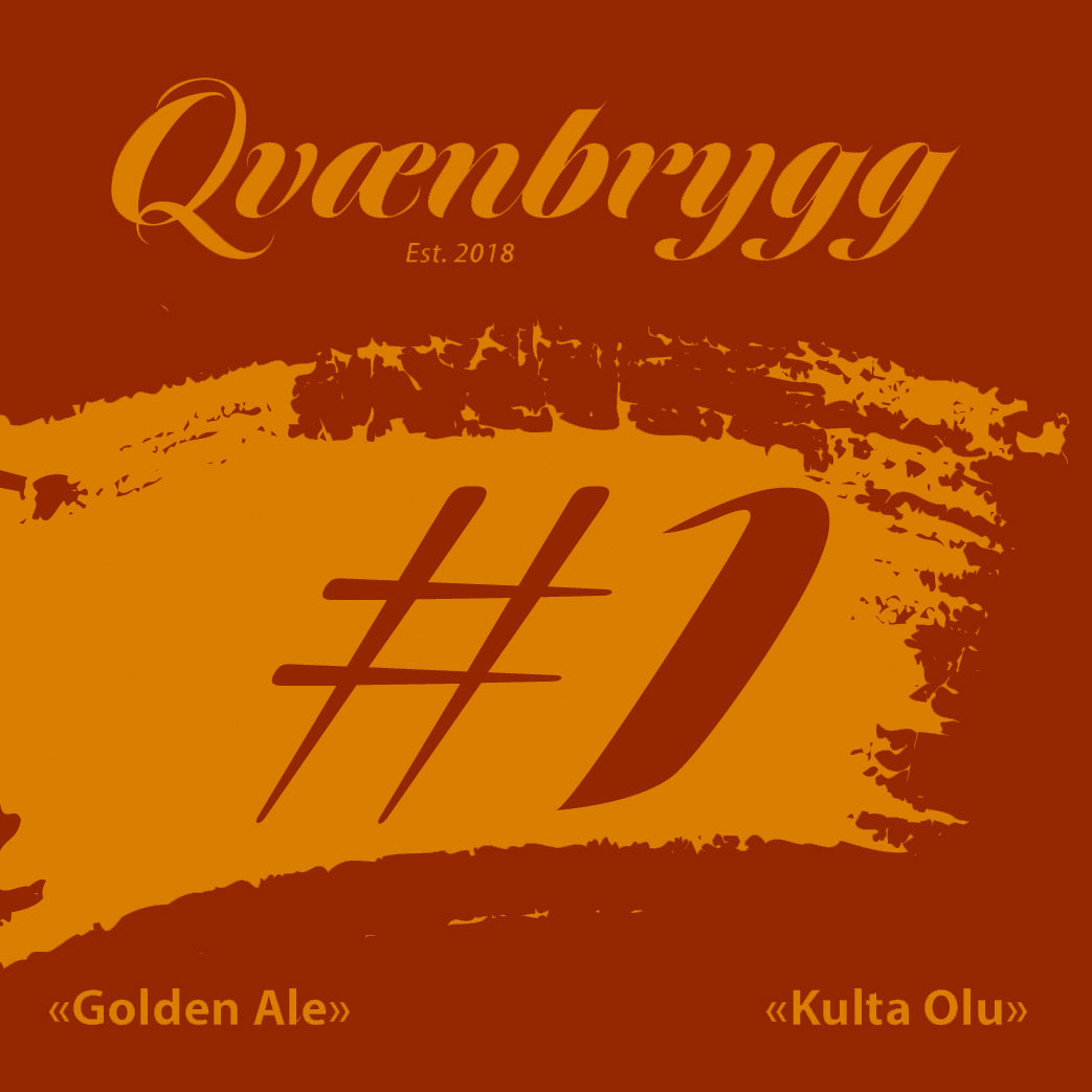 Qvænbrygg Label #1 Golden Ale