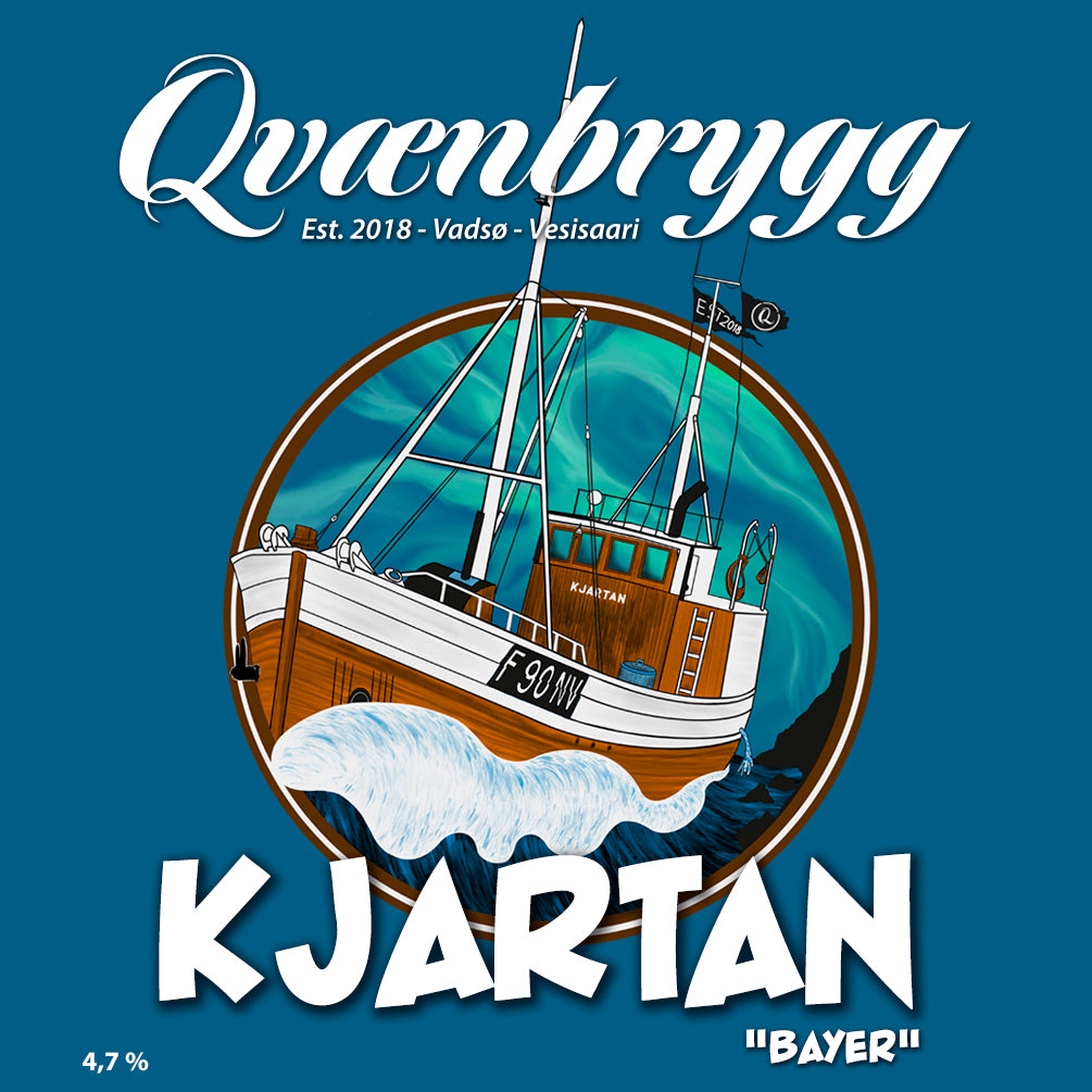 Qvænbrygg Label Kjartan Bayer