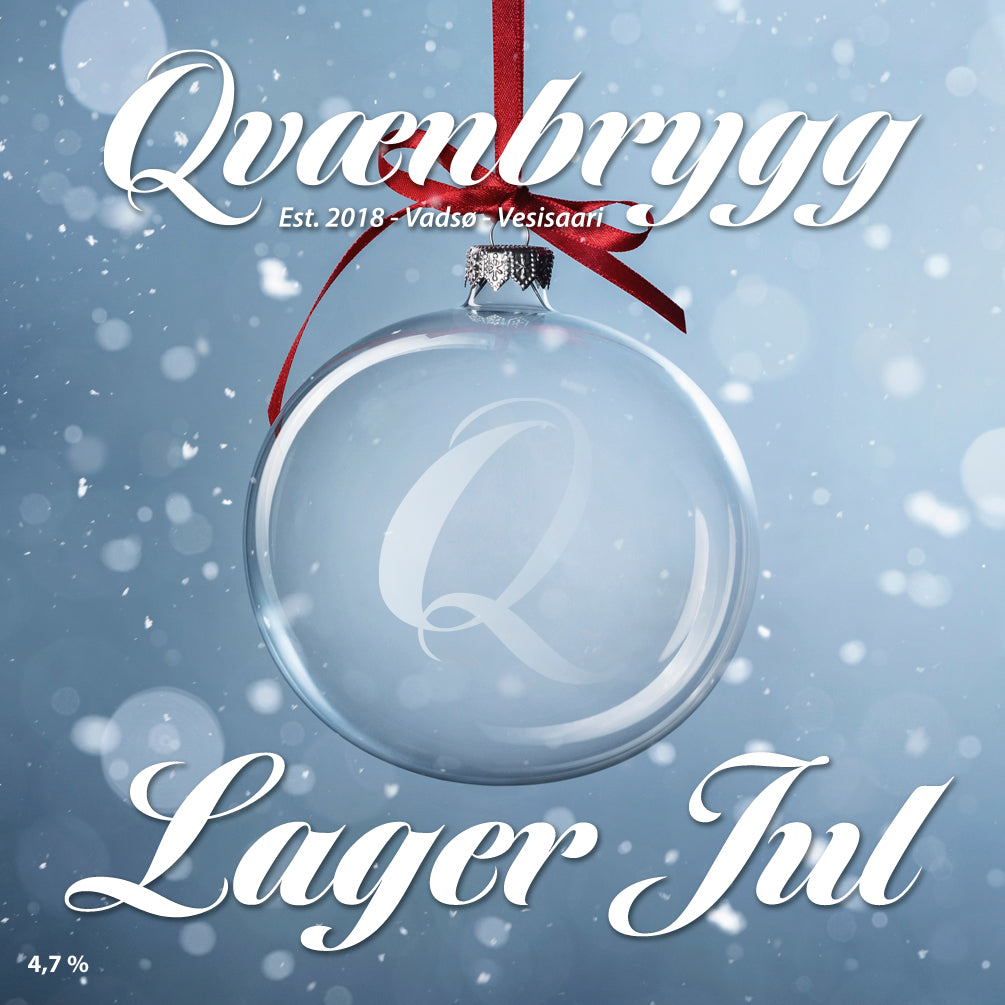 Qvænbrygg Label Lager Jul