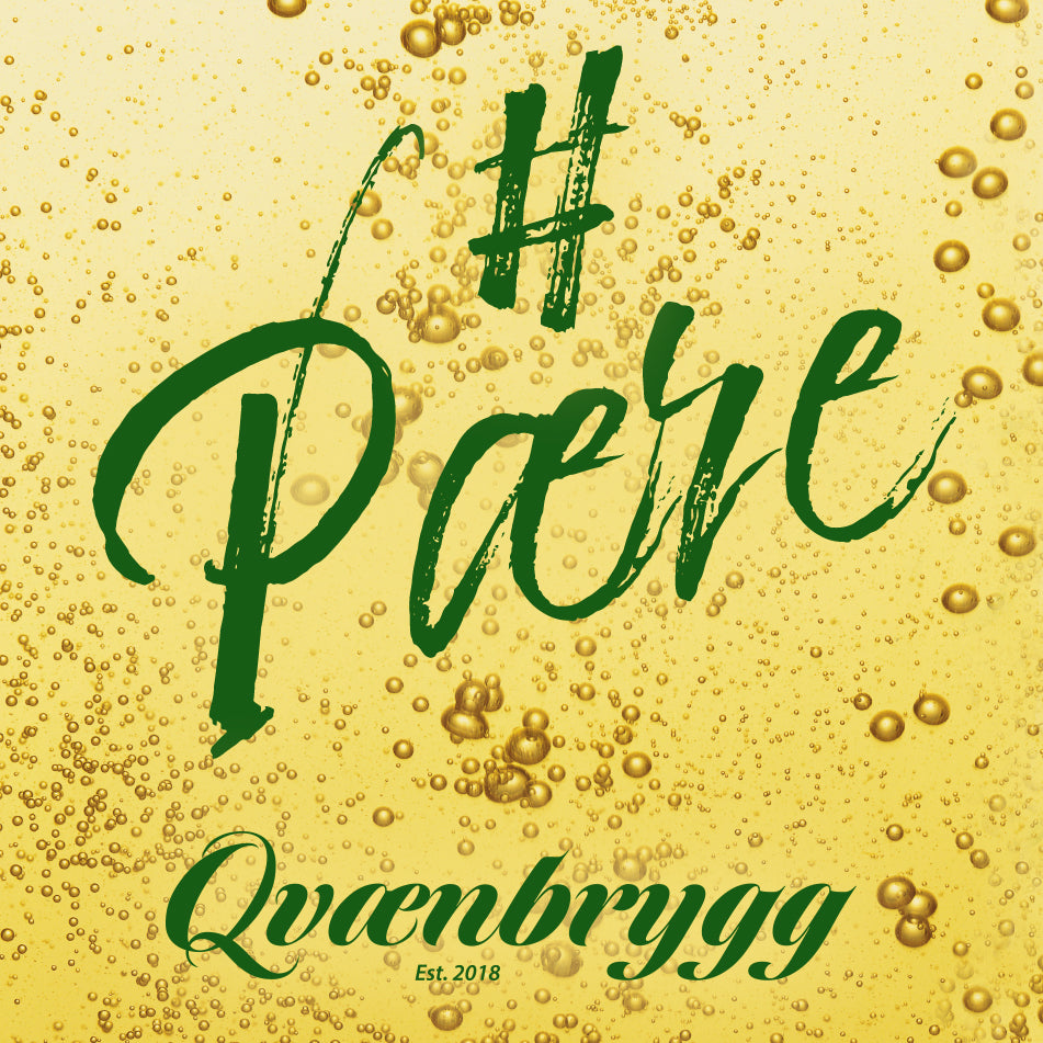 Qvænbrygg Label Pear Cider