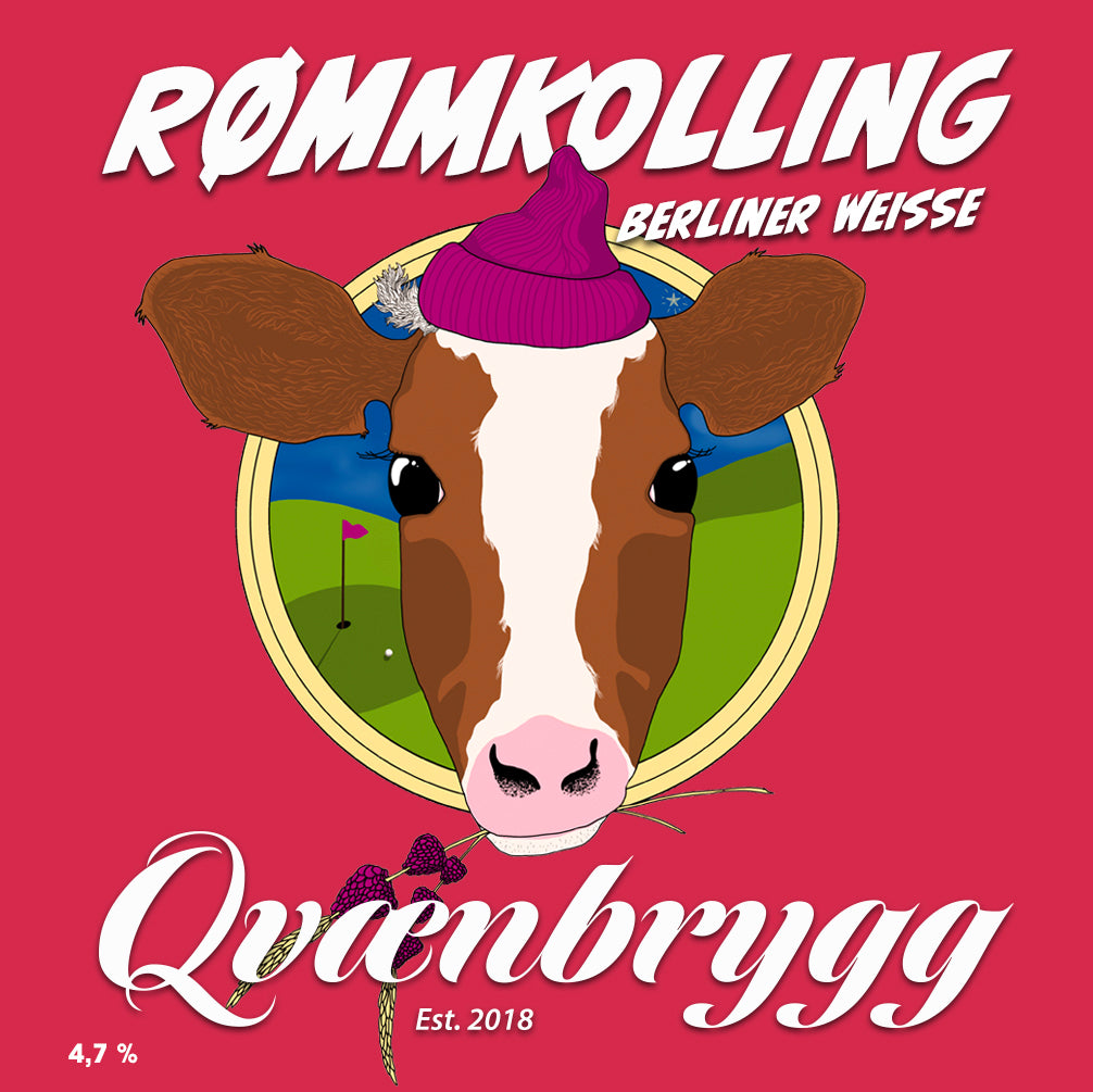 Qvænbrygg Label Rommekolling Berliner Weisse